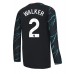 Maillot de foot Manchester City Kyle Walker #2 Troisième vêtements 2023-24 Manches Longues